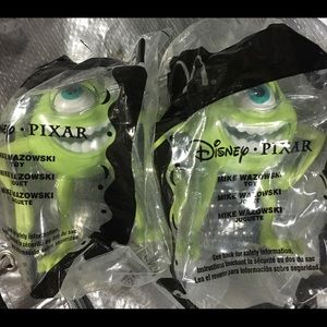2 McDonald’s Happy Meal Mike Wazowski Toys New